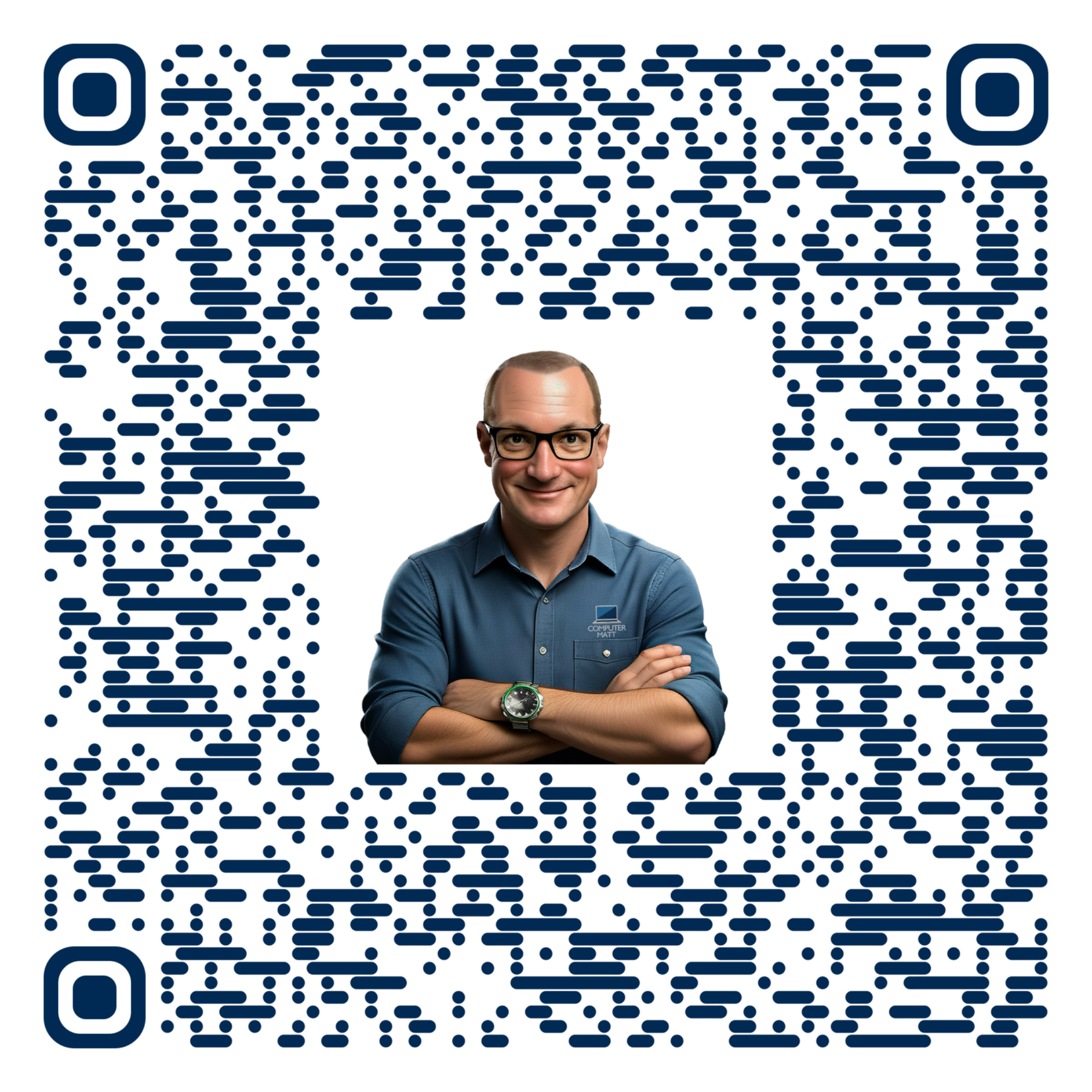 QR code to add Matt from Computer Matt to your contacts